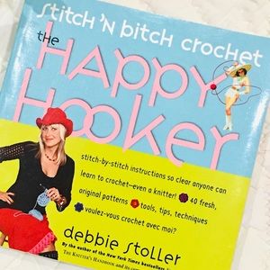 Happy hooker knitting crochet learning book